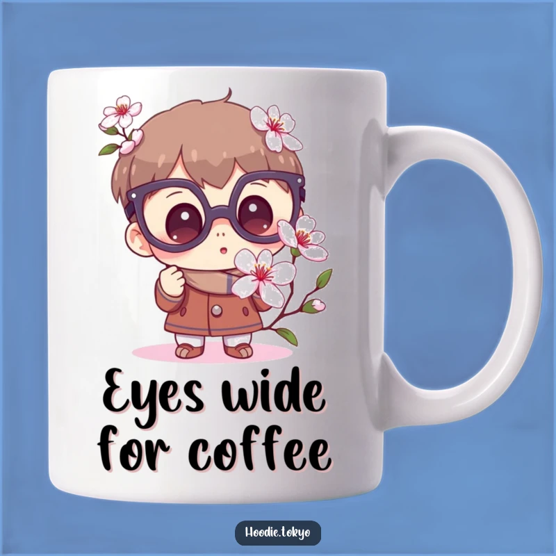 Funny Curious Mug: Wondering Character Gift for Thoughtful Coffee Lovers