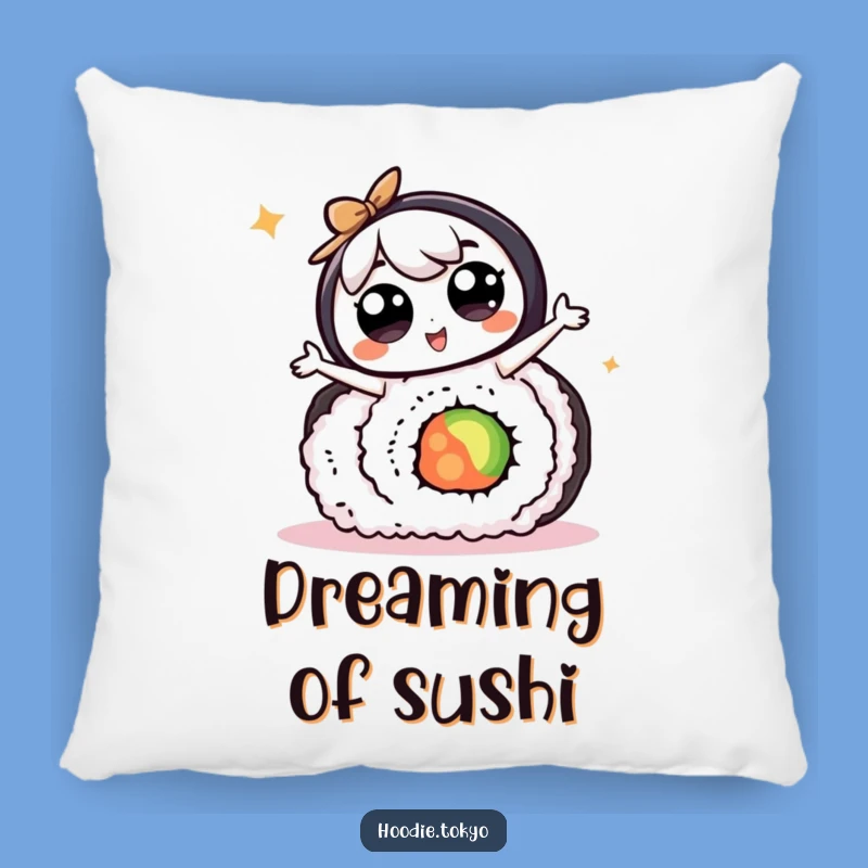 Funny Kawaii Sushi Dancer Pillow A Comfy And Hilarious Gift Option