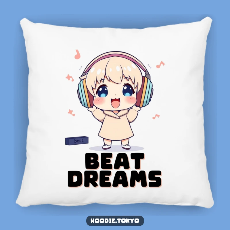 Funny Music Lover Pillow: Cozy Comfort for Beat Lovers, A Perfect Funny Gift