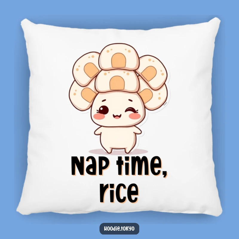 Funny Onigiri Head Balancer Pillow A Comfy And Hilarious Gift