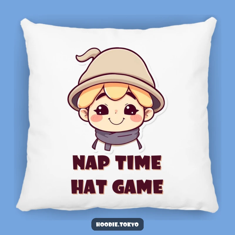 Comfortable Chuckles Funny Pillow - Silly Grin Hat