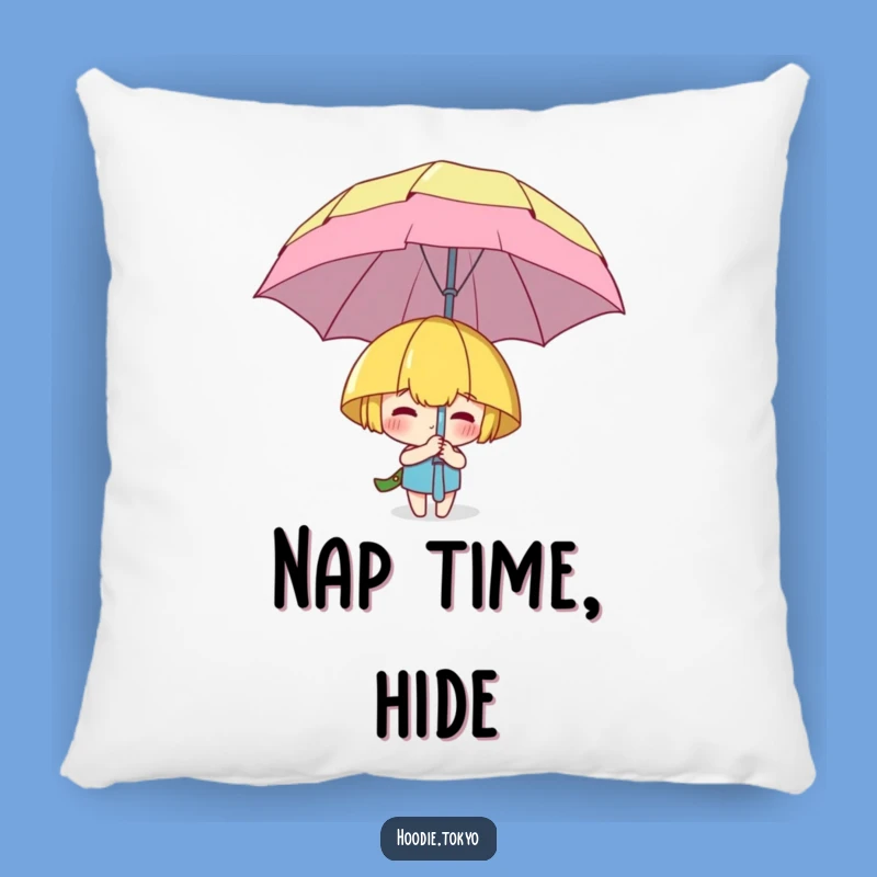 Funny Hiding Umbrella Pillow - Cozy Mystery, Adorable Funny Gift