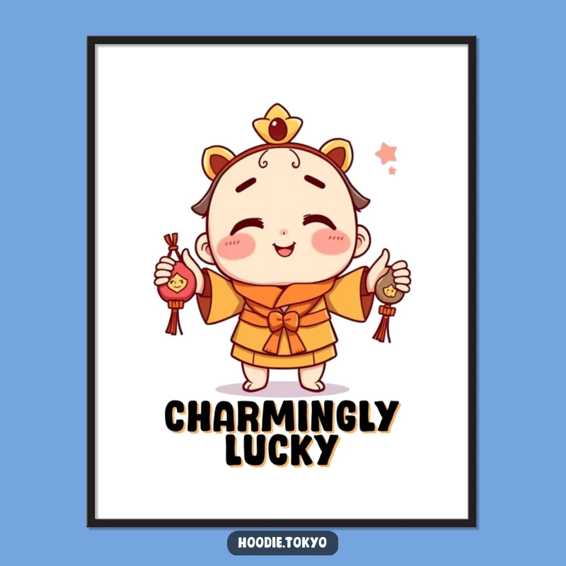 Funny Playful Juggler Digital Art - Instant Download for Lucky Decor