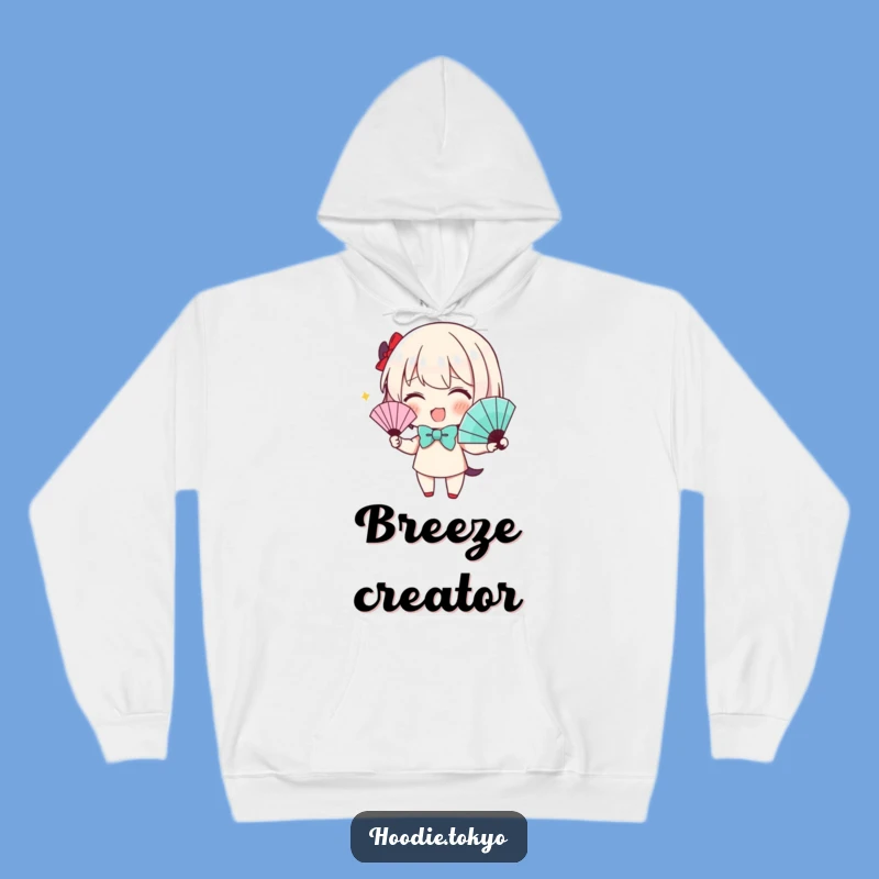 Funny Bow Tie Fan Wave Hoodie: Stay Cool in Style, A Perfect Funny Gift