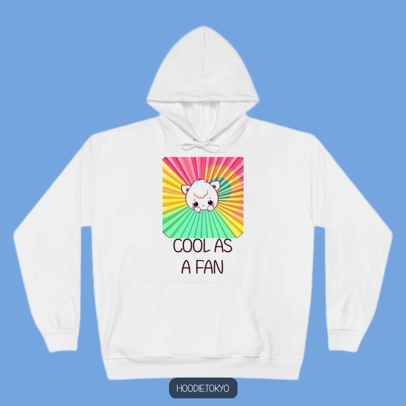 Funny Fan Peek-a-Boo Hoodie: Cozy Playful Character Apparel, Ultimate Funny Gift