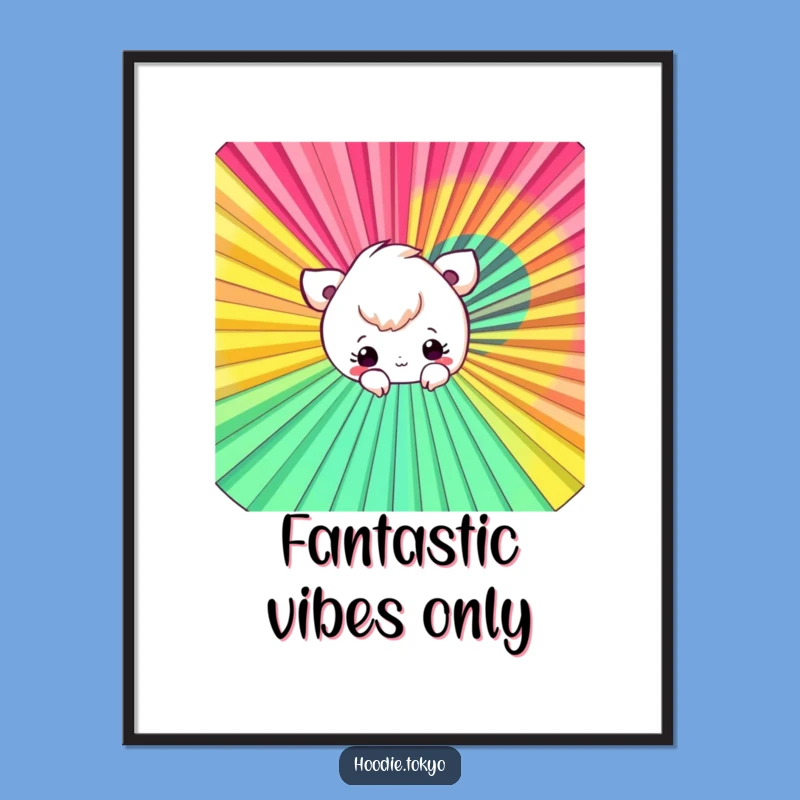 Free Printable Fan Peek Art - Playful Downloadable Decor!