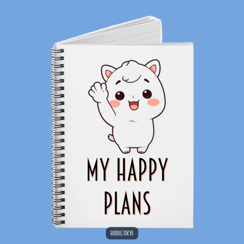 Funny Kawaii Character Notebook: Happy Ideas Journal, Hilarious Stationery Gift