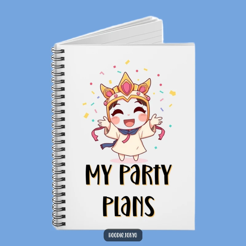 Funny Festival Mask Confetti Notebook A Hilarious Gift For Party Plans