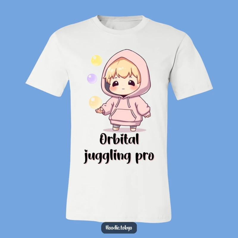 Funny Juggling Orb T-Shirt: Playful Character, Oversized Hoodie Gift