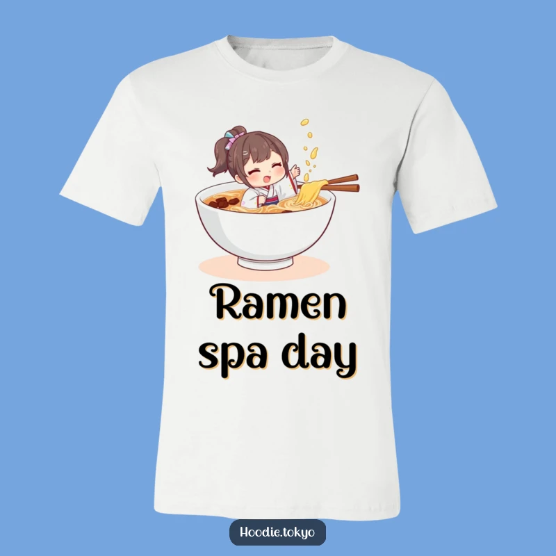 Funny Ramen Splash Kimono T-Shirt A Hilarious Gift For Noodle Fans
