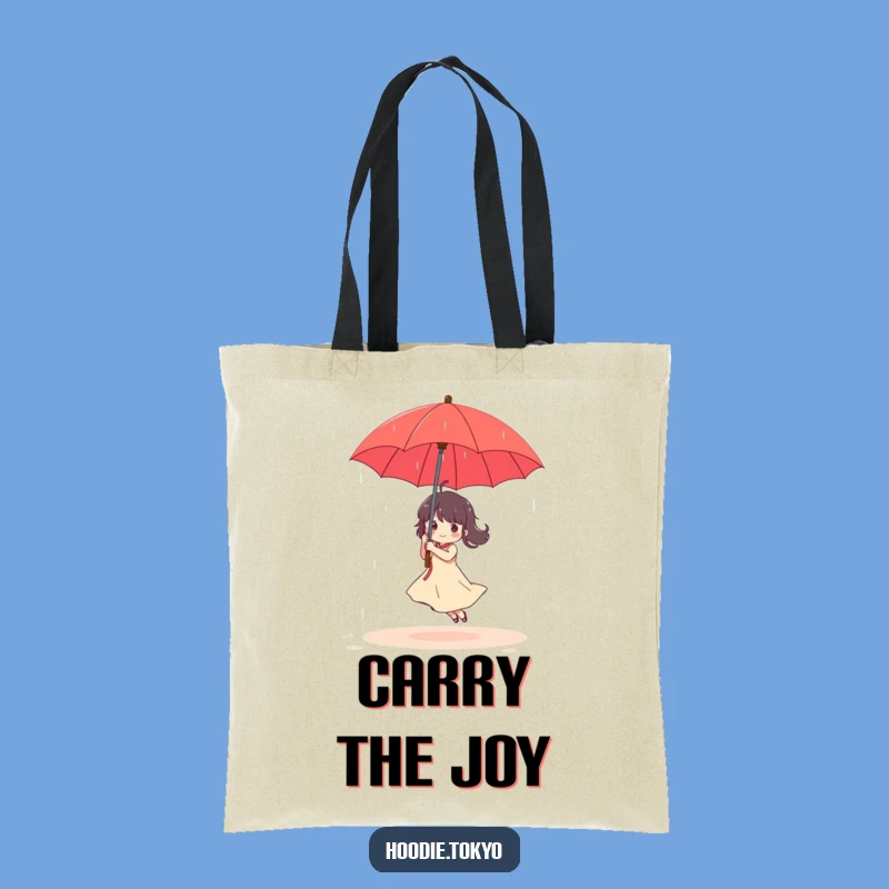 Funny Rainy Day Dancer Tote Bag: Carry Your Joy with This Hilarious Funny Gift