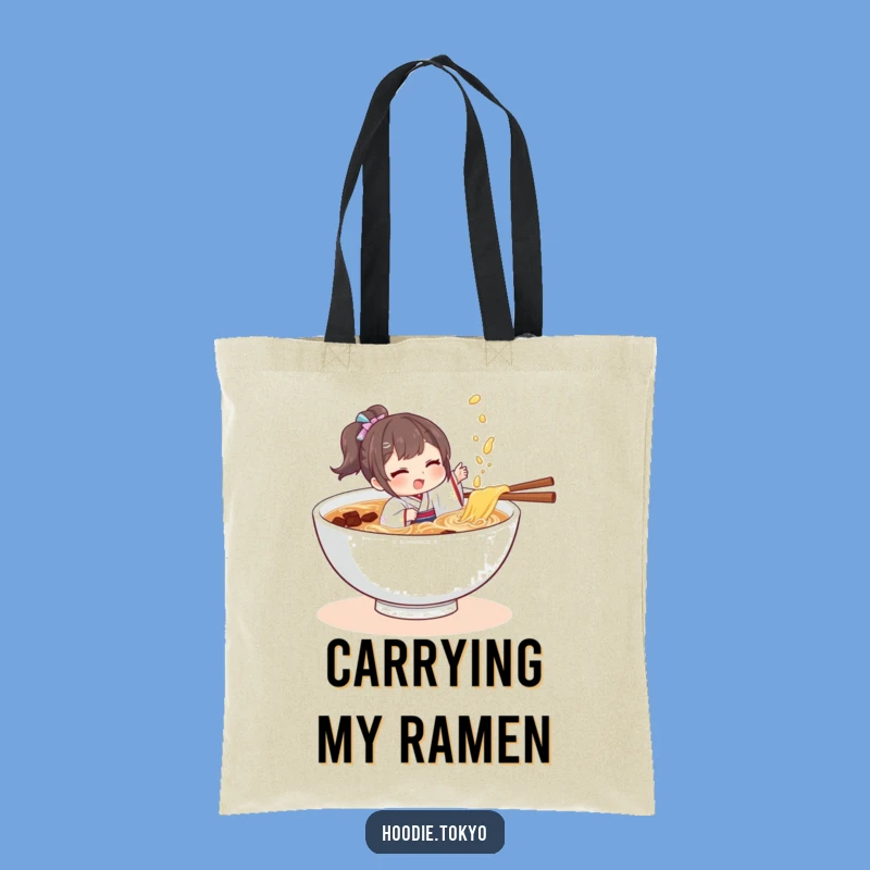 Funny Ramen Splash Kimono Tote Bag An Amusing Gift For Shoppers
