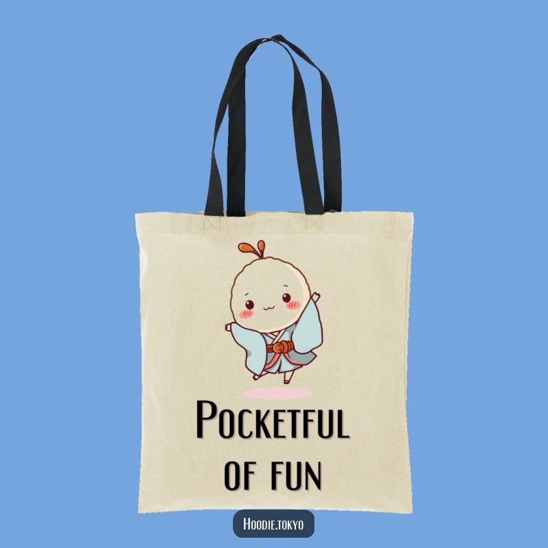 Funny Rice Ball Kimono Tote Bag - Carry Your Fun On the Go